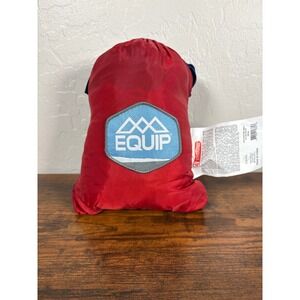 Equip Two Person Travel Hammock Red Blue Portable Lightweight Camping Gear 99764